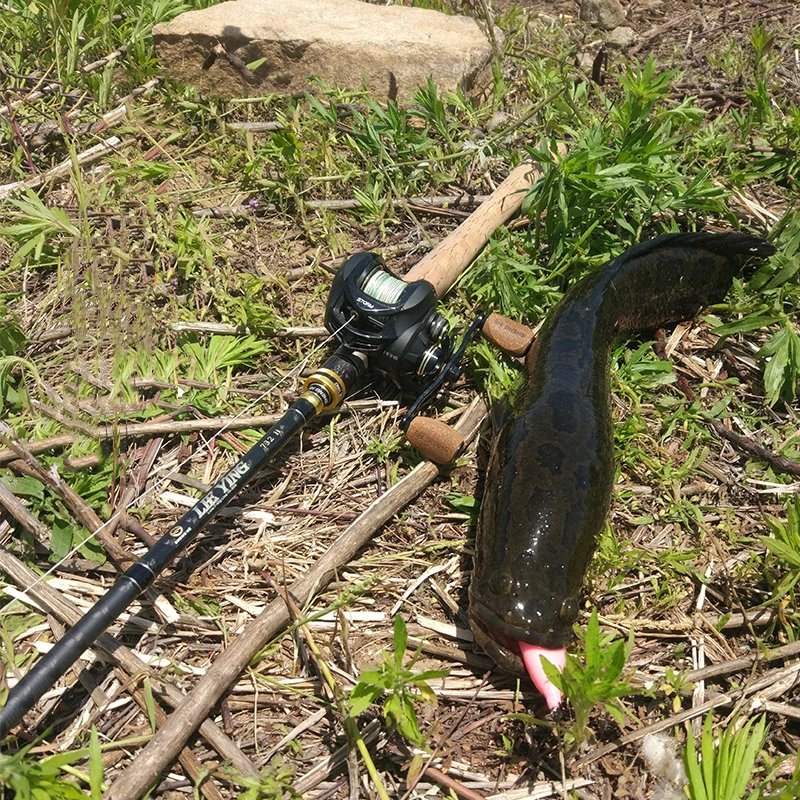 Палисандр 2,2 м 2,28 м барабан Катушка Baitcasting Удочка супер Мощность свет черной рыбы стержень H XH действие морской удочка Кастинг