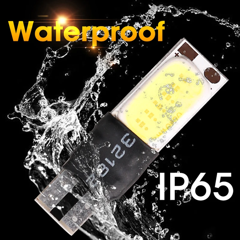 Hlxg 4 шт. T10 LED W5W COB 168 194 интерьерные лампы для автомобиля купольные огни сигнальная