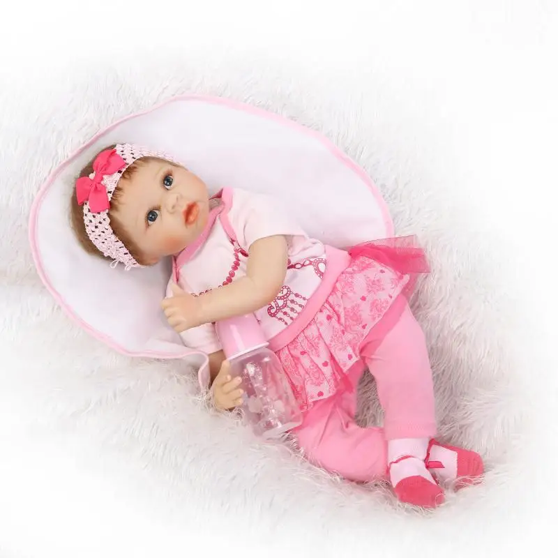20 дюймов 50 см NPK Reborn Baby куклы ручной работы живой мягкий силиконовый Кукла