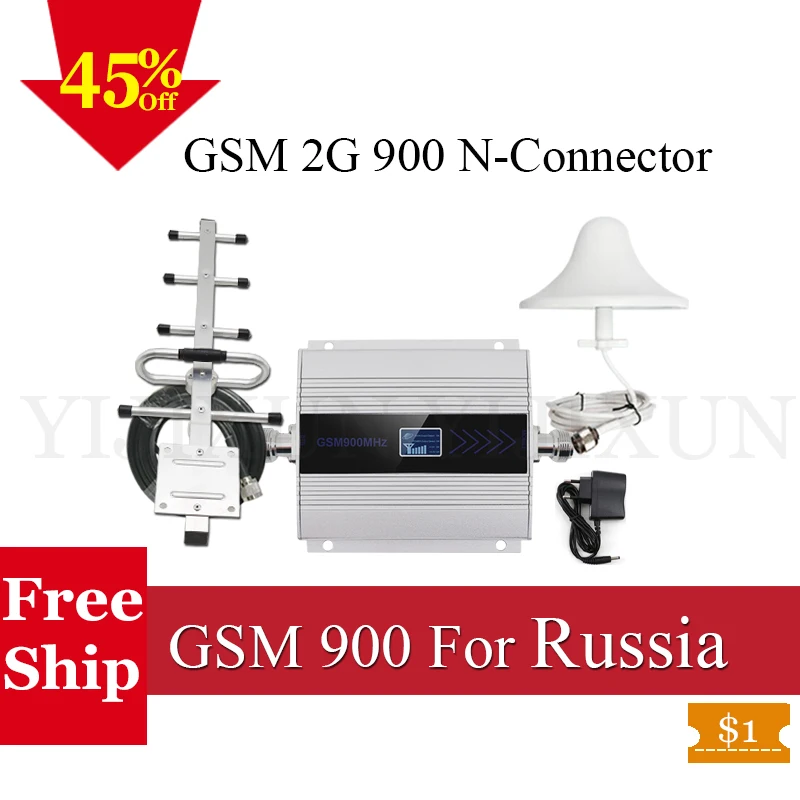 Russia WCDMA 900mhz 3G Amplificador GSM Repeater 900MHz 2G UMTS 900 Mobile Cellular Booster CellPhone Signal Antenna | Мобильные