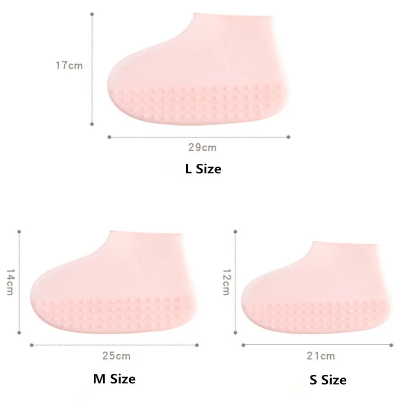 Уличная силиконовая обувь водонепроницаемая дождевик противоскользящие