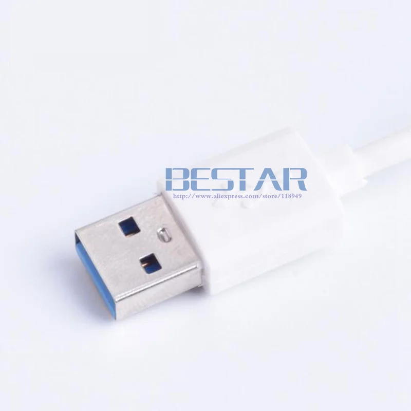 Оптовая продажа белый и черный 100 см 1 м 3 фута мини usb 5P 5pin штекер USB 2 0 мужской