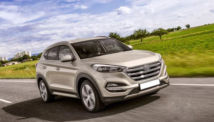 Серебристо черный цвет украшения ABS боковая рейка на крышу для Tucson 2015 2016 2017