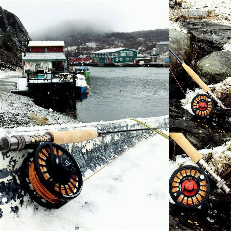 Maximumcatch V-Pro 4/5/6/8wt 9ft нахлыстовая Удочка 4 шт. IM10 углеродное волокно быстрое действие Удочка с трубкой Cordura