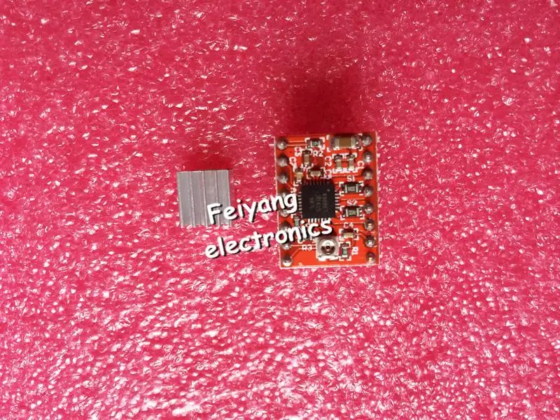 Шаговый Драйвер Reprap A4988 модуль драйвера шагового двигателя XIASONGXIN LIGHT цвет: