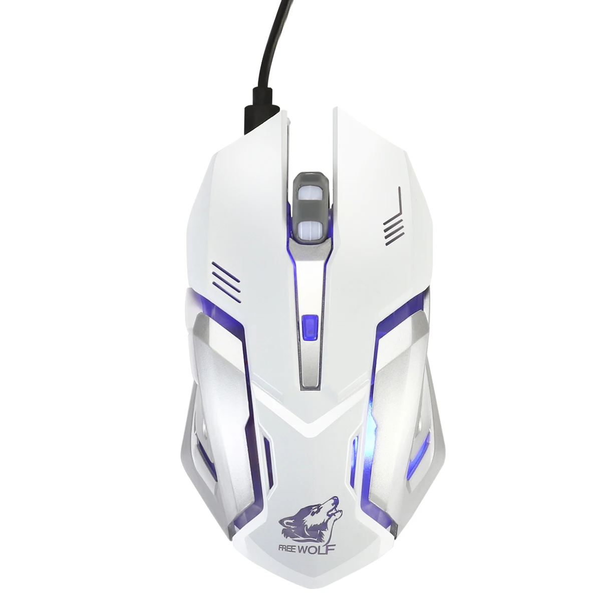 Белый светодиодный лазерный светильник, игровая мышь, 1600 dpi, USB зарядное устройство, аккумулятор, X7, беспроводная мышь для геймера, для Overwatch, Mause, беспроводная