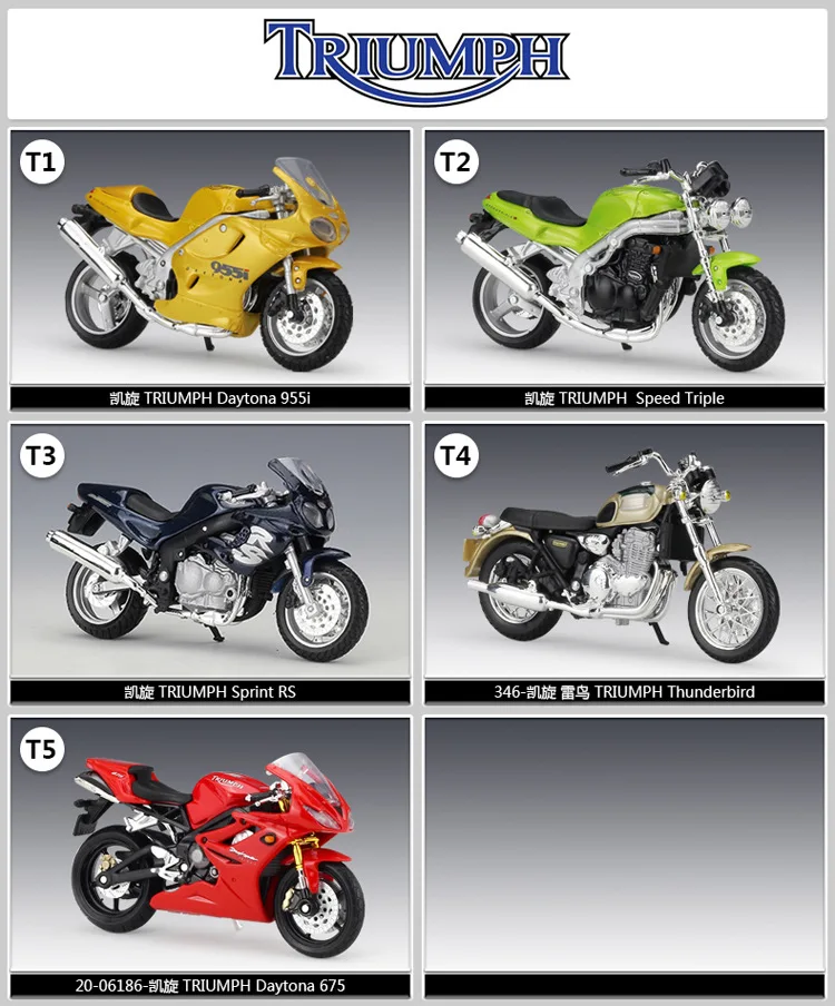 5 шт./лот MAISTO 1/18 Весы Модель мотоцикла игрушечные лошадки HONDA, Kawasaki, Suzuki, YAMAHA, литья под давлением Металл мотоцикл модель игрушки