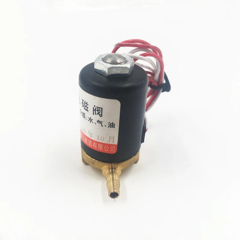 Высокое качество DC 24V стоматологический электромагнитный клапан AC12V