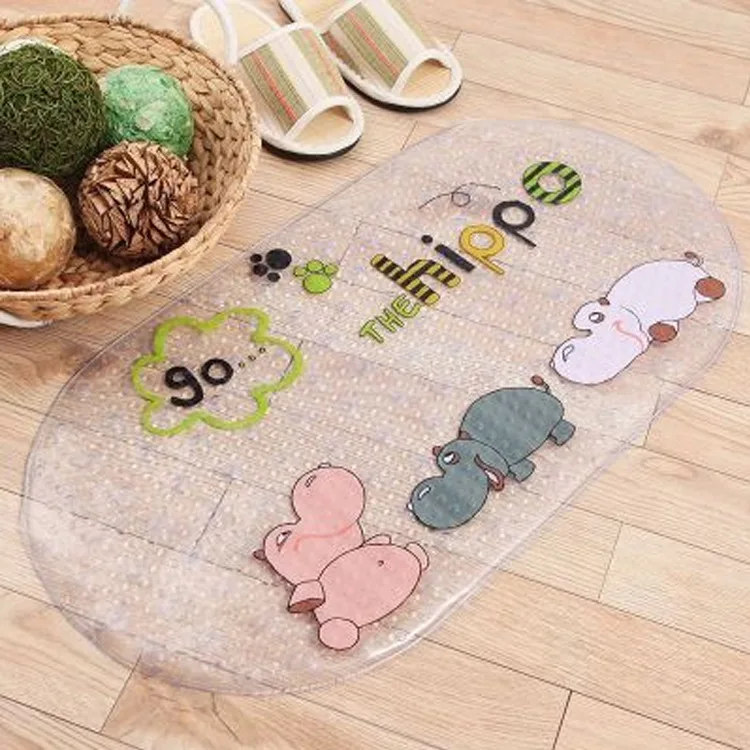 Classic PVC antibacterial bathroom mat Bathtub shower room massage with suction cup rb006 | Дом и сад