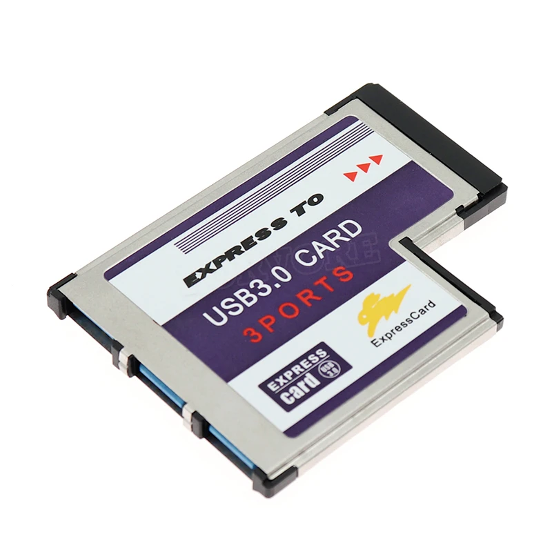 3-портовый скрытый внутри USB 3 0 USB3.0 для экспресс-карты Expresscard 54 мм адаптер