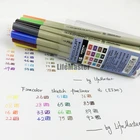 LifeMaster Finecolour Эскиз ручка-лайнер для рисования Сверхтонкий 0,3 мм 16 цветов набор идеально подходит для манга дизайн