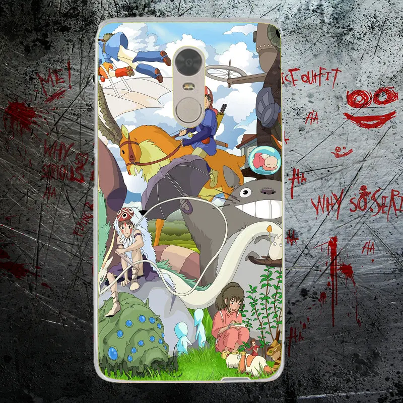 Hayao Miyazaki пленка мягкие тонкие Чехлы для телефона из термополиуретана кремния Xiaomi