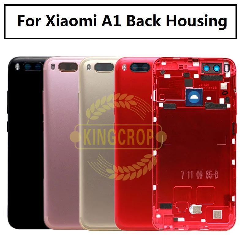 Задняя крышка батарейного отсека для Xiaomi Mi A1 сменная задняя корпуса MiA1 запасные