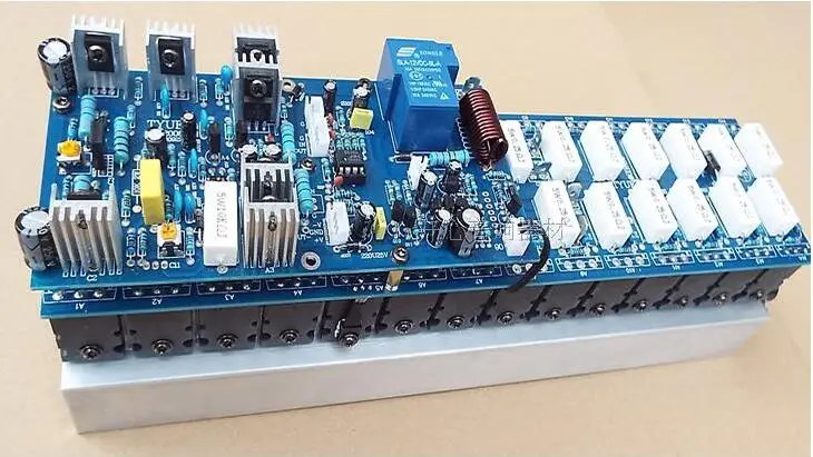 Hifi 1500 Вт Мощный Окончательный моноусилитель плата+ TTC5200 TTA1943 трубчатый радиатор