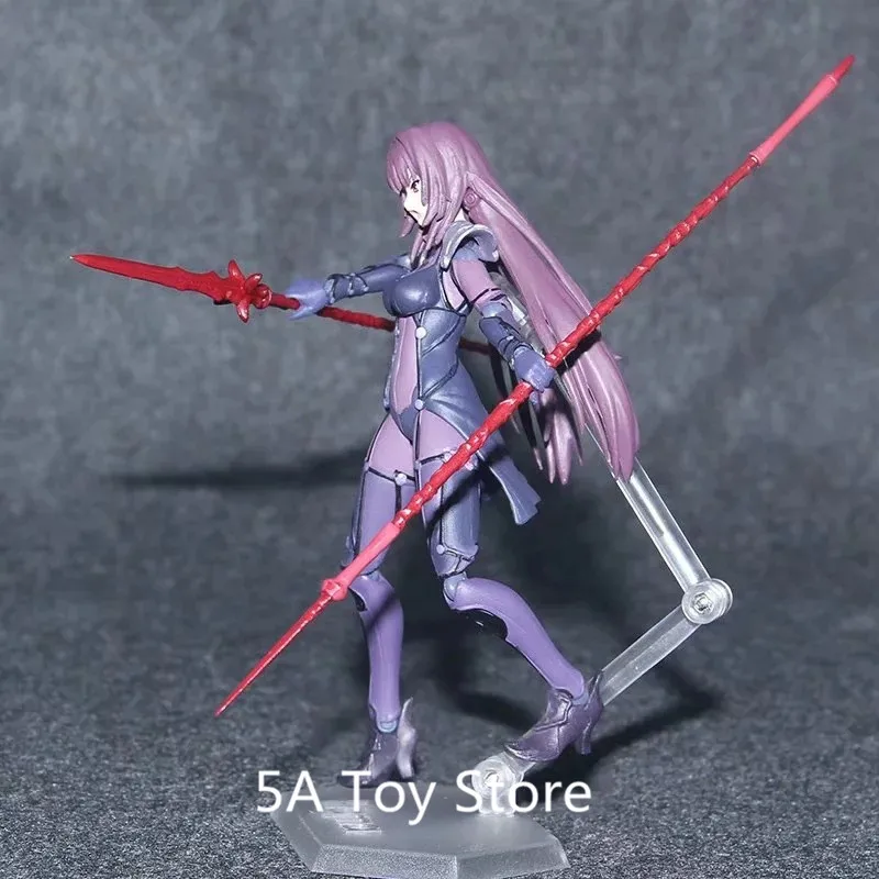 Аниме Fate Grand Order Scathach Figma 381 Lancer ПВХ экшн фигурки коллекционные модели игрушки