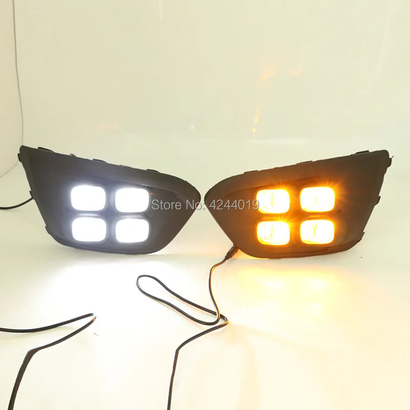 smRKE Car Light Fog Lights Daytime Running LED Bar For 2017-2018 KIA KX CROSS | Автомобили и мотоциклы