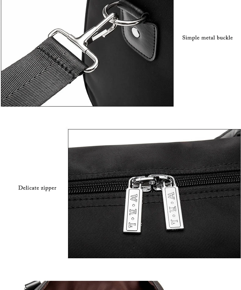 Wobag Новая модная спортивная сумка для сна, водонепроницаемая нейлоновая мужская сумка для путешествий, большие дорожные сумки через плечо