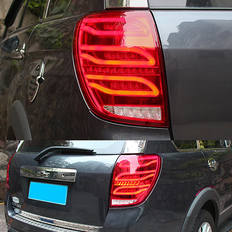 OKEEN 2 шт. светодиодный задние фонари для Chevrolet Captiva 2006 2007 2008 2009 2010 2011 2012 2013 15 торможения Поворотная лампа