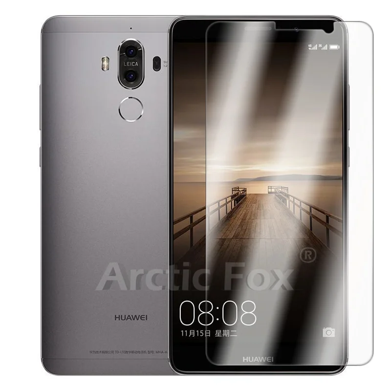 2 шт./лот закаленное Стекло для huawei Коврики 9 Экран протектор Защитная пленка