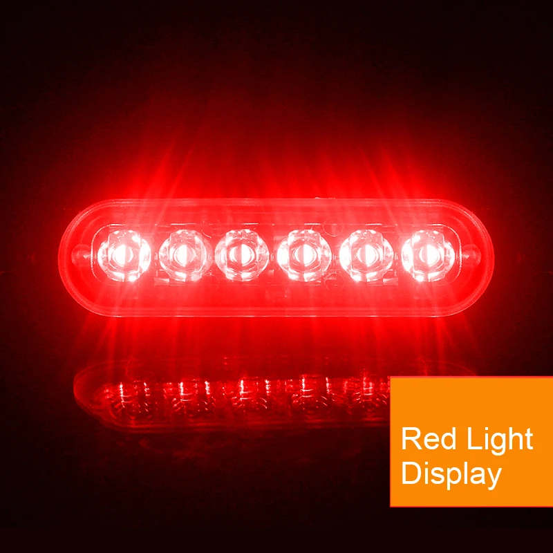 1 шт. водонепроницаемый ультратонкий сигнальный сигнал для грузовика 12