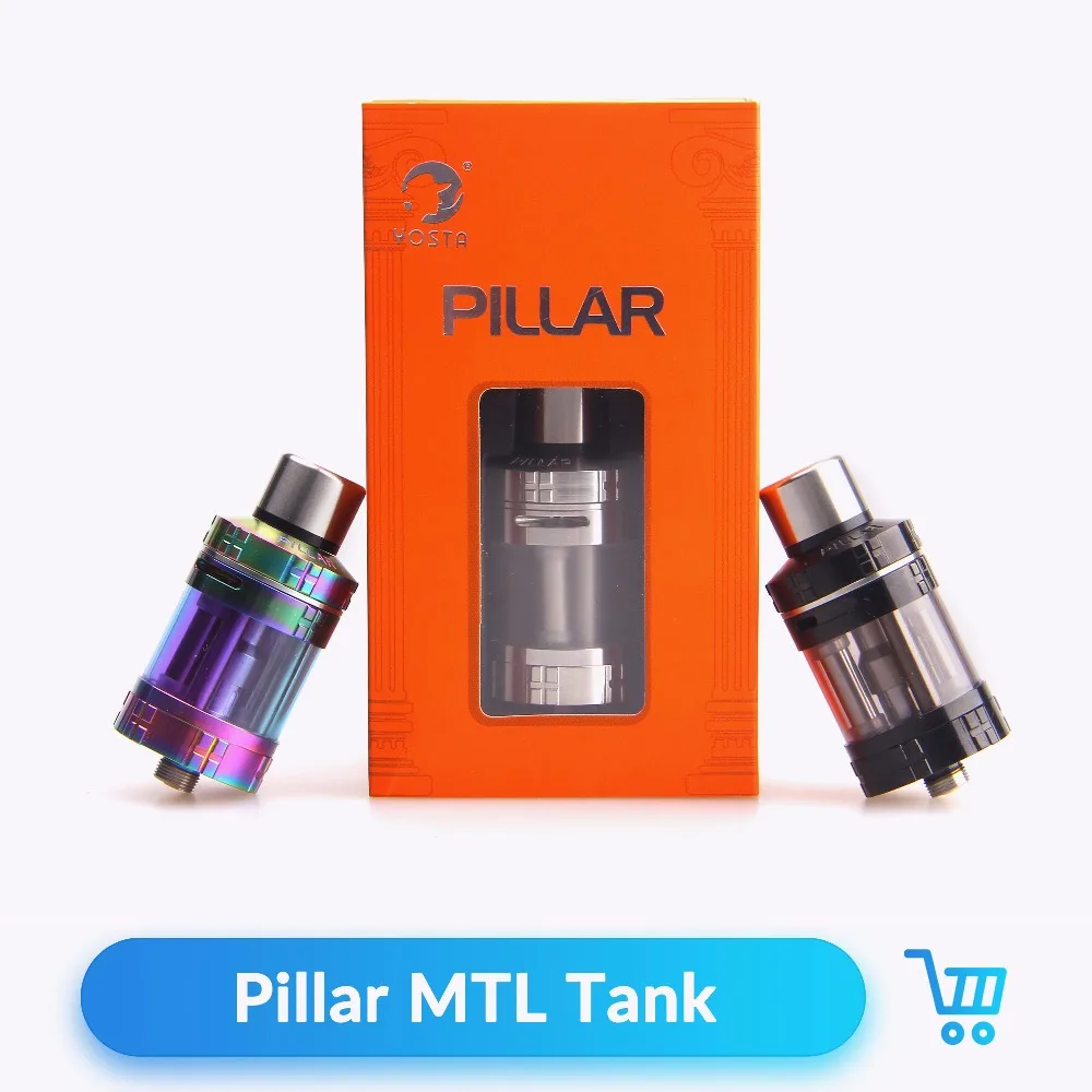 Атомайзер для вейпа Yosta Livepor Pillar MTL RTA атомайзер 316SS с топовой системой наполнения