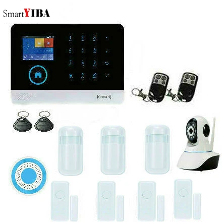 

Система охранной сигнализации SmartYIBA с Wi-Fi, GSM, GPRS, RFID, TFT-экраном и сенсорной клавиатурой