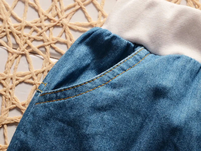 2017 New toddler children summer baby boys clothing sets gentleman clothes suits kids sweatshirt child formal shirt+short jeans |