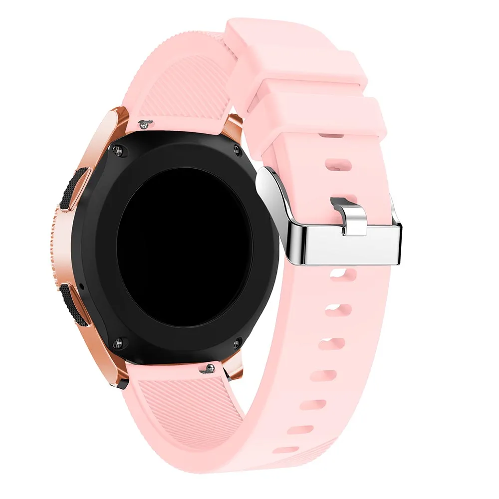 20 мм ремешок для samsung Galaxy watch 42 полосатый сменный Браслет gear S2 Браслеты
