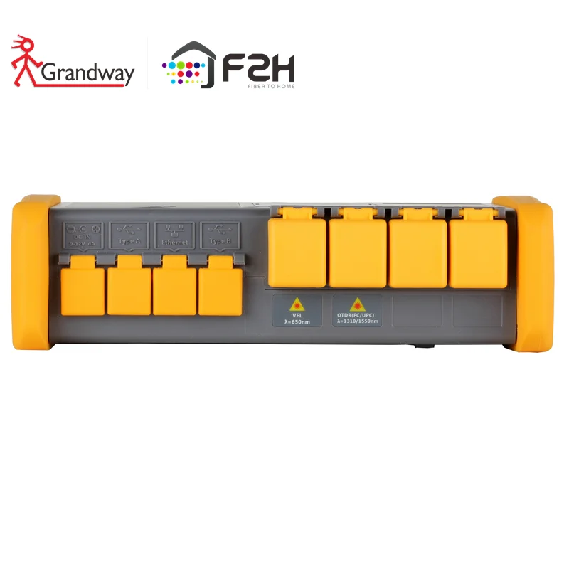 [GRANDWAY PROFESSIONAL!]F2H 1310/1550/38/38 нм 40/дБ Встроенный VFL и PM лазерный источник PON оптический