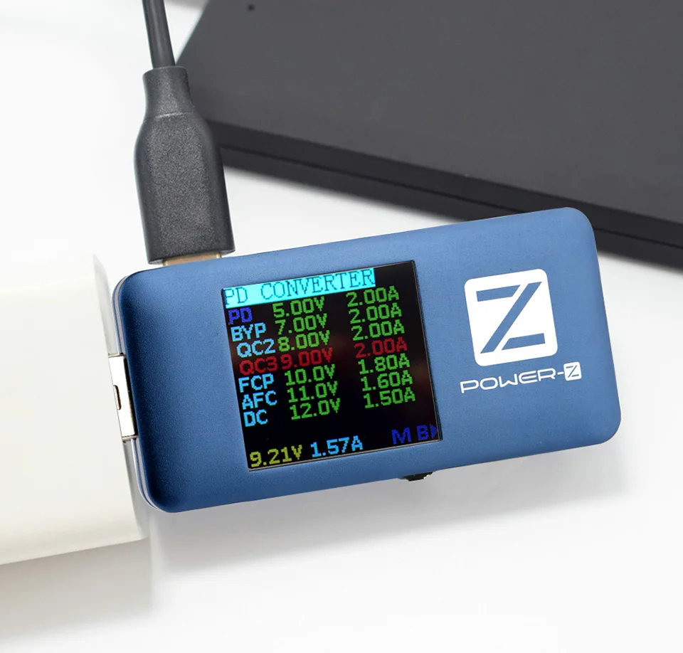 PD тестер USB type-c PD QC 3,0 2,0 быстрое зарядное устройство Напряжение Ток пульсация двойной тип-c вольт метр банк питания детектор PD конвертер