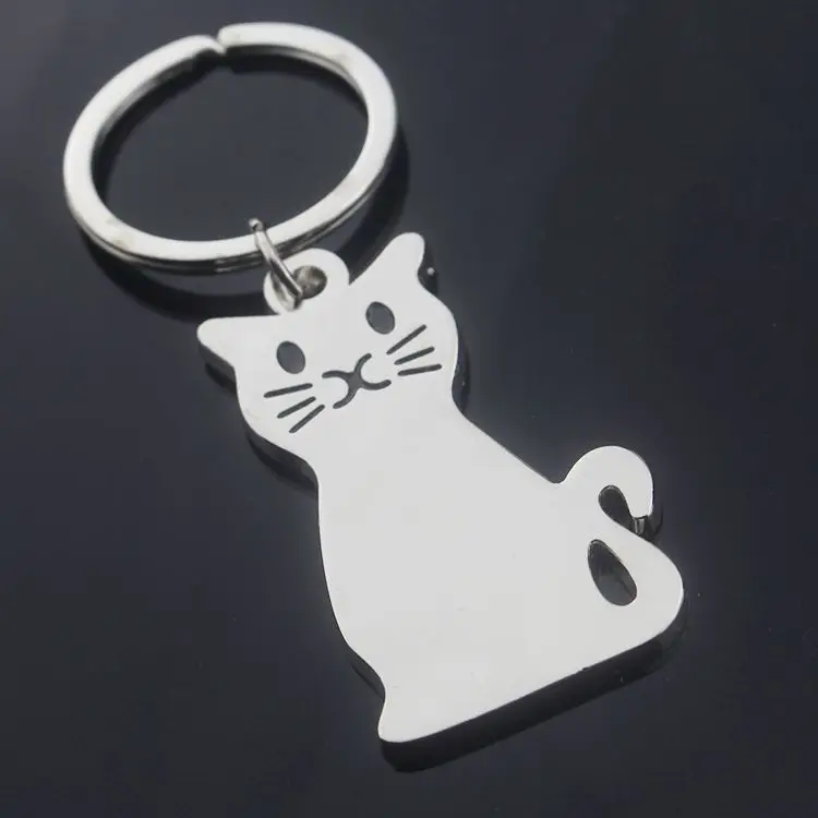 Лидер продаж брелок с котом из мультфильма сумкой аксессуары кольцо для ключей