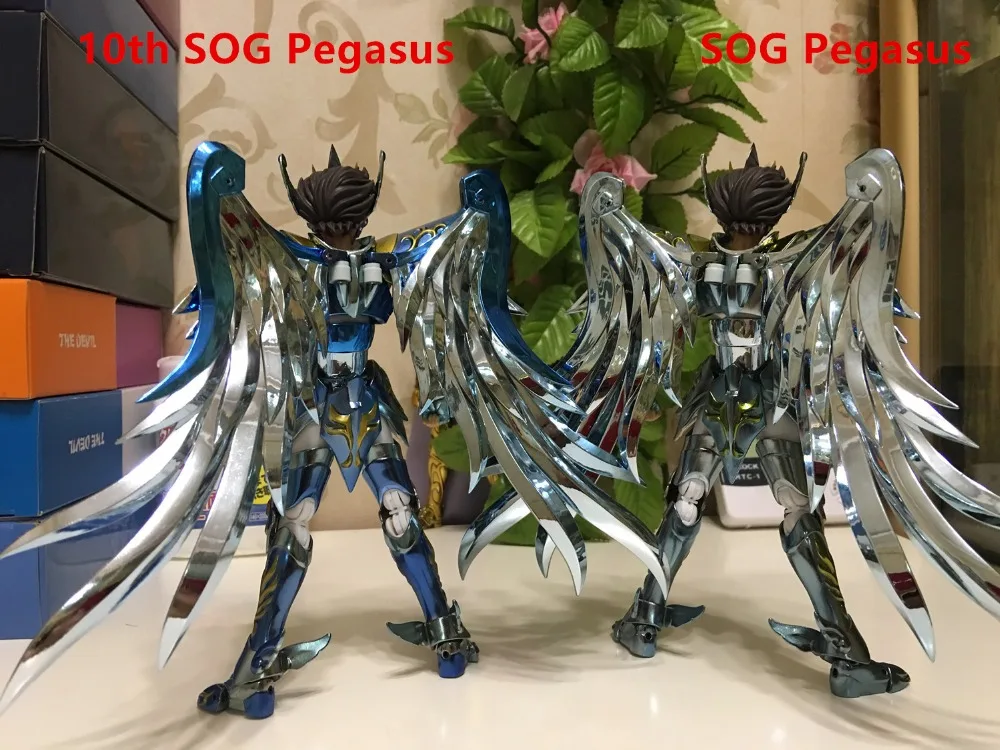 GT великолепные игрушки ST Seiya Myth 10th Soul of God SOG EX Pegasus Seiya металлическая ткань SG023