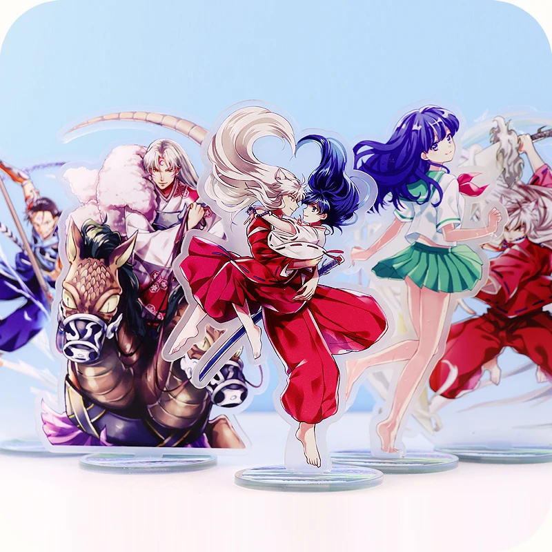 

Аниме Inuyasha Sesshoumaru Sengoku отогизуши, настольное украшение, Коллекционная модель, игрушка, кукла, подарки