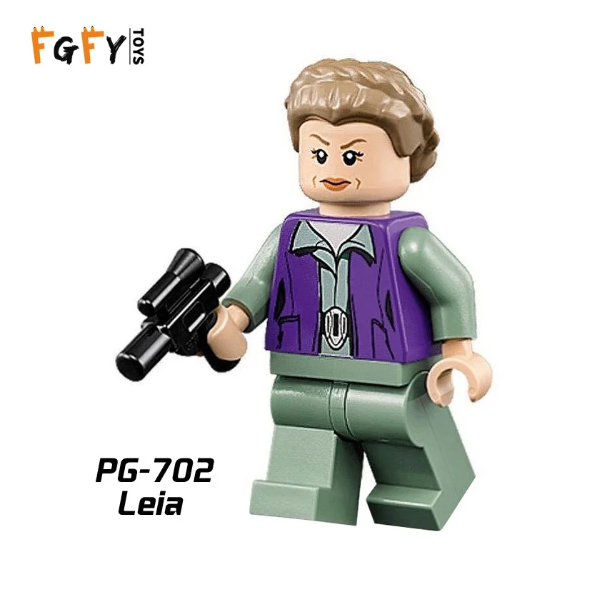 Legoing Star Wars Строительные блоки Хан Соло люк Дарт Вейдер йода Leia игрушки Legoingly