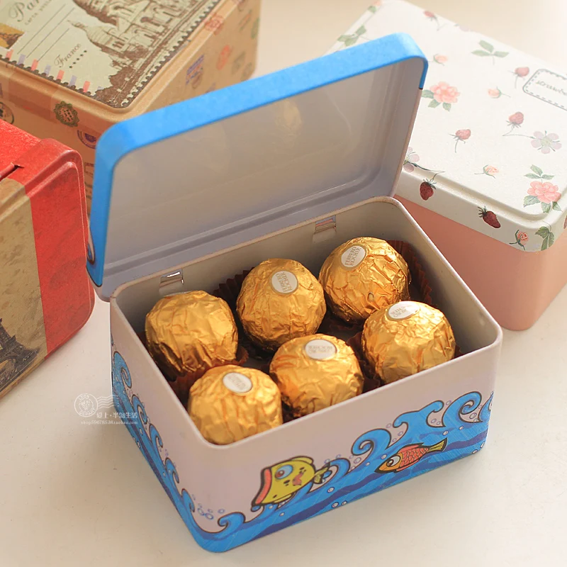 Коробка для хранения граффити с крышкой коробка печенья конфет жестяная чехол