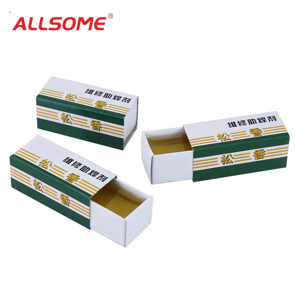 ALLSOME colophony канифоль в коробке паяльник мягкий припой сварочные флюсы MT029 +