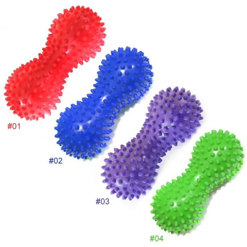 

Арахиса Форма массаж фитнес-мяч для йоги стресс расслабить тело колючие ПВХ стойкая ноги колючие Мышцы Массажер точечный массаж ног