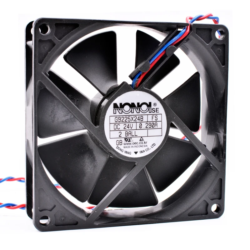 Абсолютно ANCHAOPU G9225X24B 9 см 92x92x25 мм 90 мм вентилятор DC24V 0.29A двойной шар большой объем воздуха инвертор вентилятор охлаждения