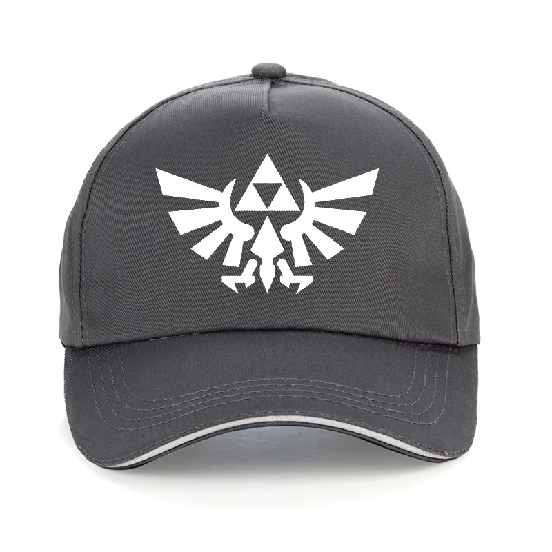quality 100%cotton The Legend Of Zelda Triumphant Triforce print baseball Cap men Women classic game zelda hat snapback bone