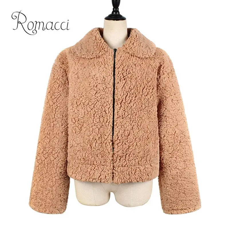 Женское флисовое пальто Manteau Femme Hiver свободное кашемировое теплое кардиган