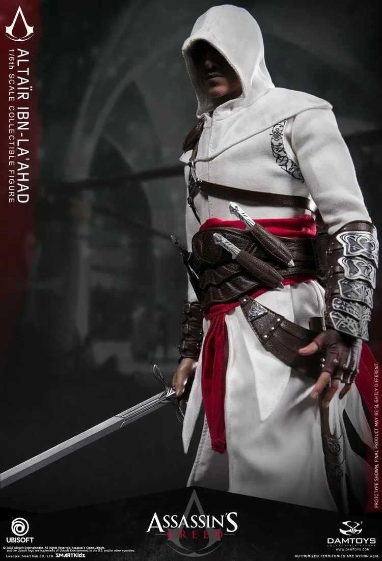 1/6 масштабная Коллекционная фигурка куклы Assassin's Creed Альтаир Ментор 1" фигурка куклы пластиковая модель игрушки