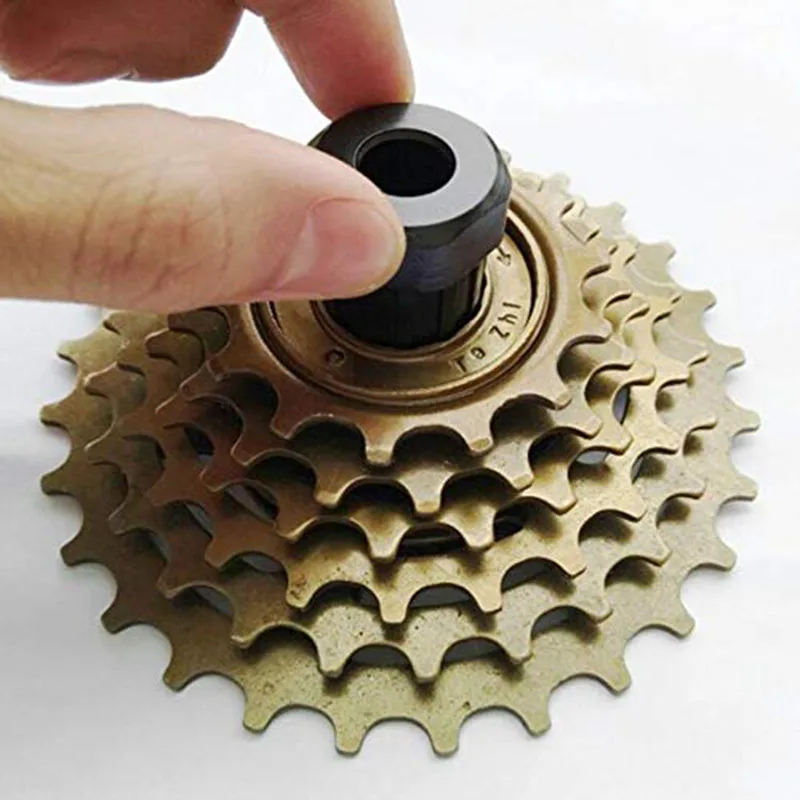 Bike Bicycle Cassette Flywheel Freewheel Lockring Remover Removal Repair Tool For Black | Спорт и развлечения
