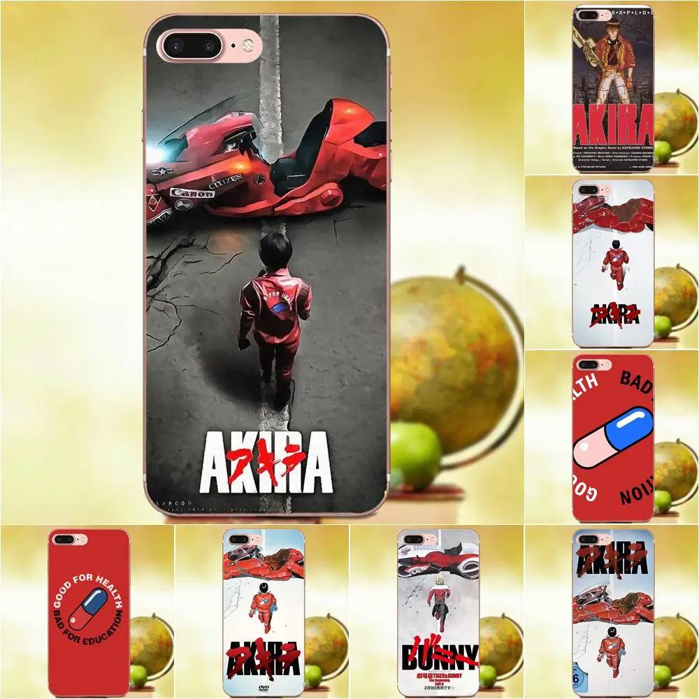 Для Apple iPhone 4 4S 5 5C 5S SE 6 6S 7 8 Plus X XS Max XR TPU Защитная пленка Akira 1988|Чехлы-накладки| |