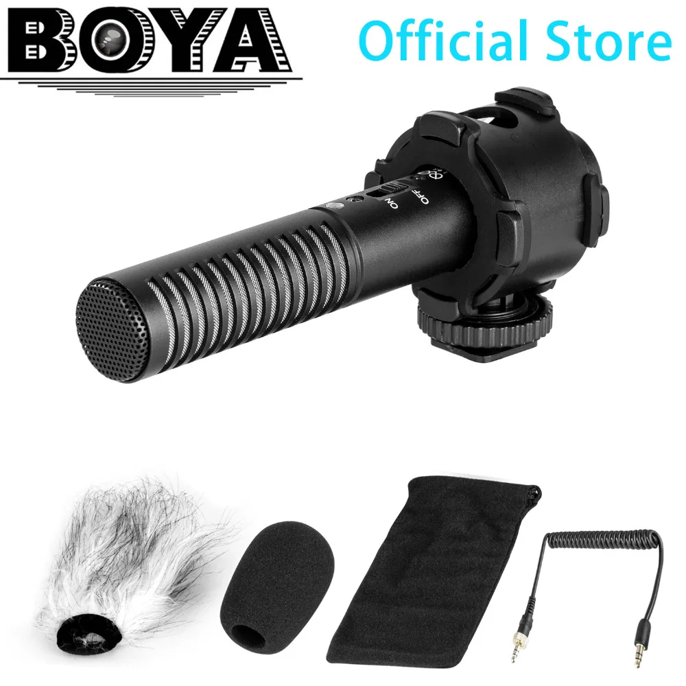 BOYA BY PVM50 Профессиональный 3 5 мм стерео X/Y конденсаторный микрофон для цифровой