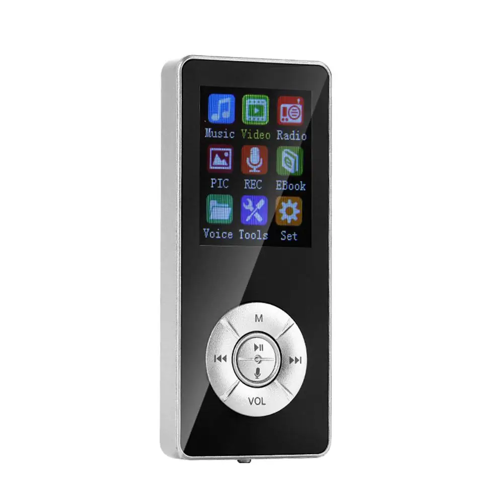 Портативный спортивный MP3 плеер для студентов с Bluetooth динамиком TF/FM Электронная