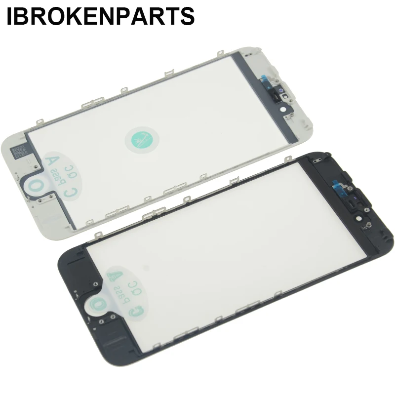 AAA 3 в 1 LCD Передний сенсорный экран Стекло Внешний объектив с рамкой ОСА для iphone 6s и