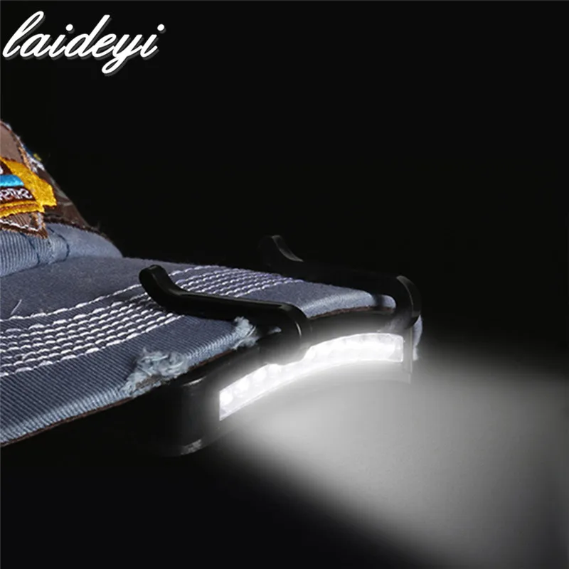 Супер яркий светодиодный налобный фонарь 11 светодиодов голова Кепка шапка|head