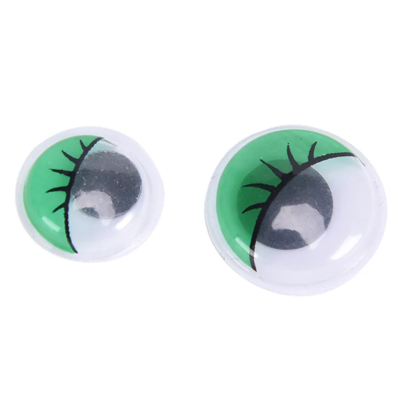 Разноцветные ресницы 100 шт. разноцветные для самостоятельного декора Прямая