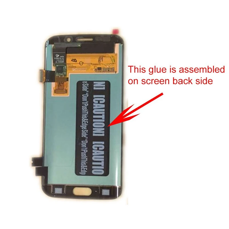 5pcs/lot Original New Back LCD Screen Adhesive Glue Tape Sticker For Samsung Galaxy S8 plus S7 edge S6 Note 5 free shipping | Мобильные