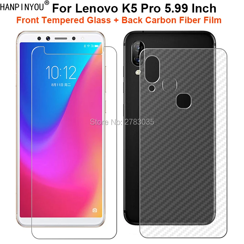 Для Lenovo K5 Pro 5 99 &quot1 комплект = мягкая задняя пленка из углеродного волокна +